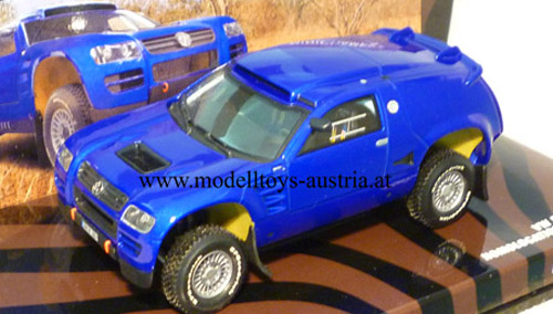 VW RACE Touareg 2003 Homologation Version blau 1:43