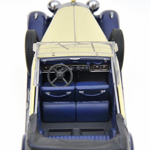 Maybach Zeppelin Cabrio 1932 blau / creme 1:43