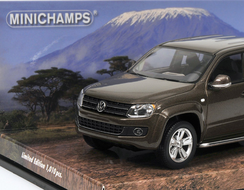 VW Amarok Pick up 2009 braun metallik 1:43