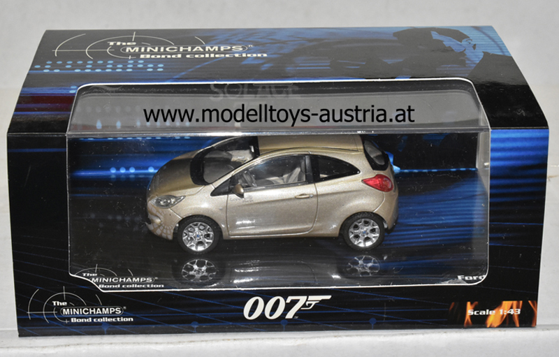 Ford KA beige James BOND 007 EIN QUANTUM TROST 1:43