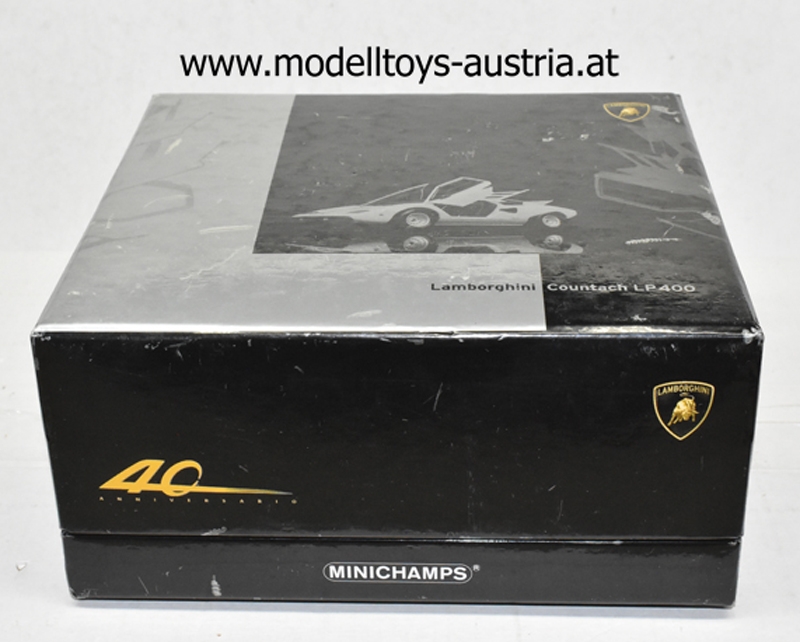 Lamborghini Countach LP400 1974 verchromt 1:43