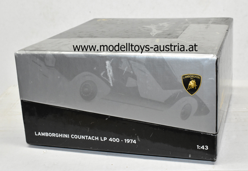 Lamborghini Countach LP400 1974 verchromt 1:43