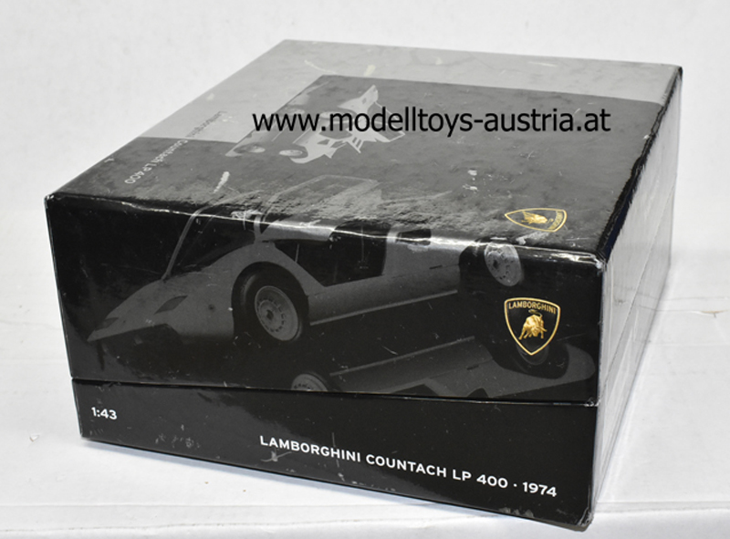 Lamborghini Countach LP400 1974 verchromt 1:43