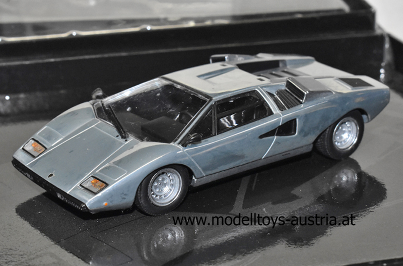 Lamborghini Countach LP400 1974 verchromt 1:43
