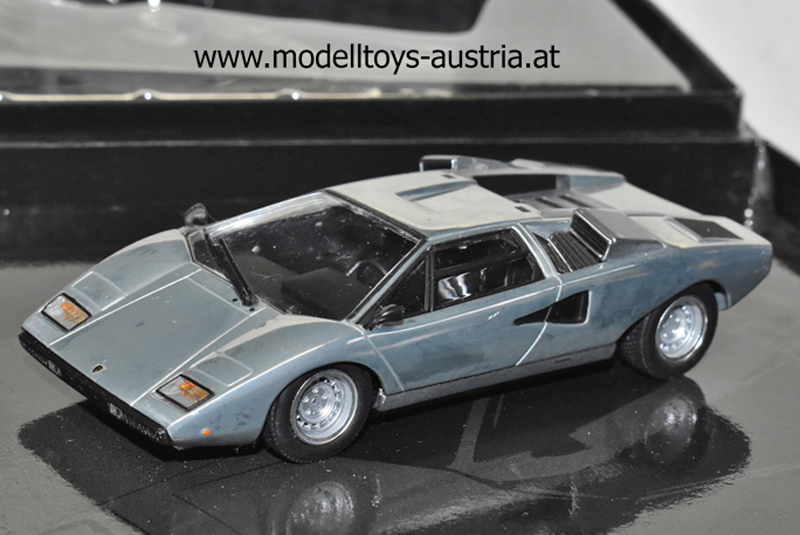 Lamborghini Countach LP400 1974 verchromt 1:43