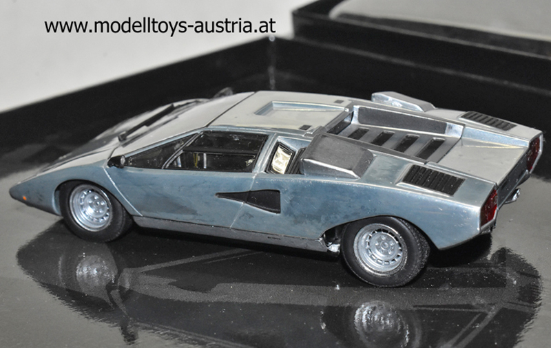 Lamborghini Countach LP400 1974 verchromt 1:43