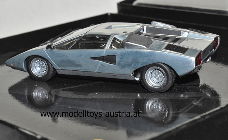 Lamborghini Countach LP400 1974 verchromt 1:43