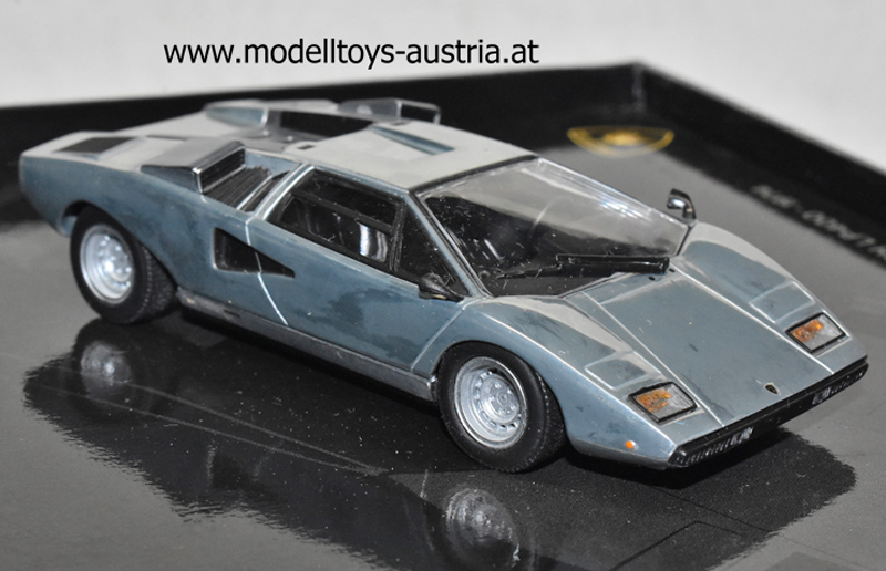 Lamborghini Countach LP400 1974 verchromt 1:43