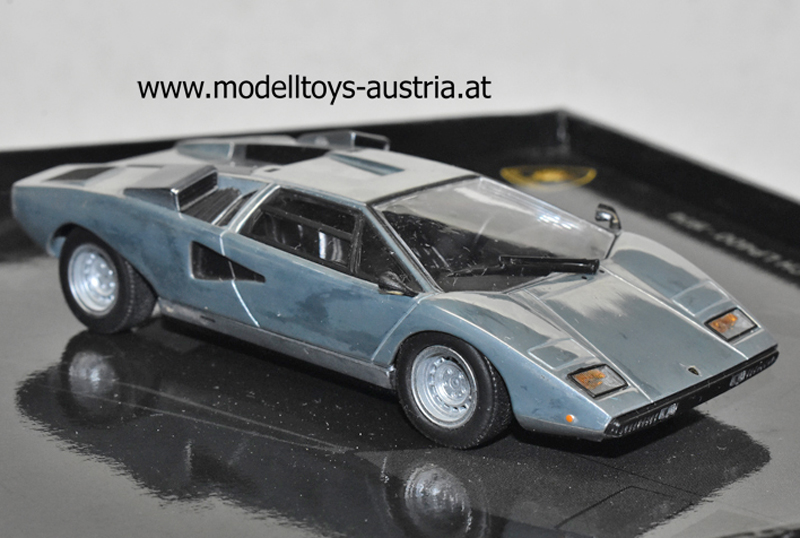 Lamborghini Countach LP400 1974 verchromt 1:43