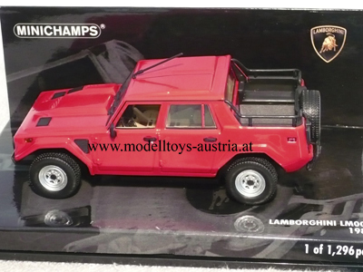 Lamborghini LM002 1984 rot 1:43
