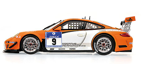 Porsche 911 997 Coupe GT3 R HYBRID 2010 Nürburgring LIETZ / RAGGINGER 1:43