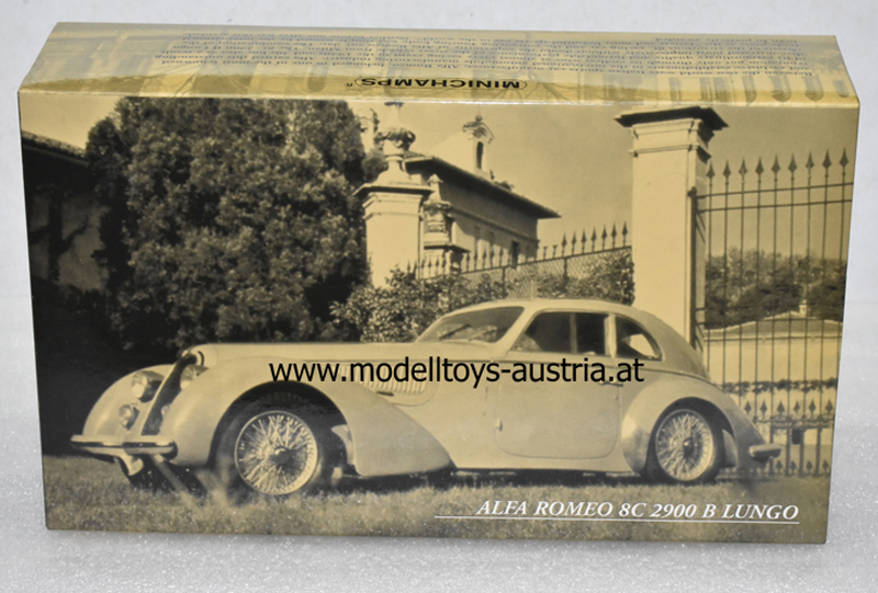 Alfa Romeo 8C 2900 B LUNGO 1938 blau 1:43