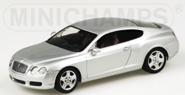 Bentley Continental GT 2003 silber metallik 1:43