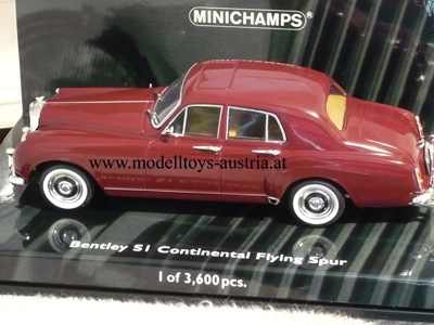 Bentley Continental S1 Flying Spur 1955 rot 1:43