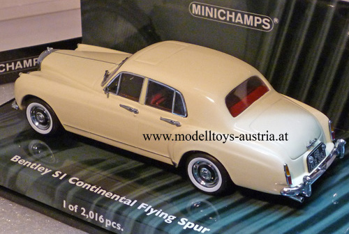 Bentley Continental S1 Flying Spur 1956 creme 1:43