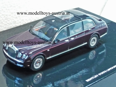 Bentley Staatslimousine 2002 Queen von der Majestät der Königin 1:43