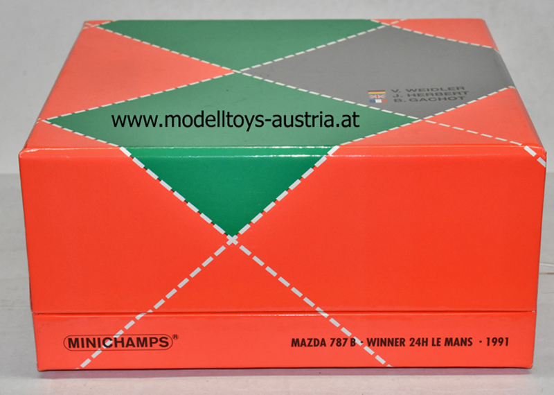 Mazda 787 B 1991 Le Mans Sieger WEIDLER / HERBERT / GACHOT 1:43