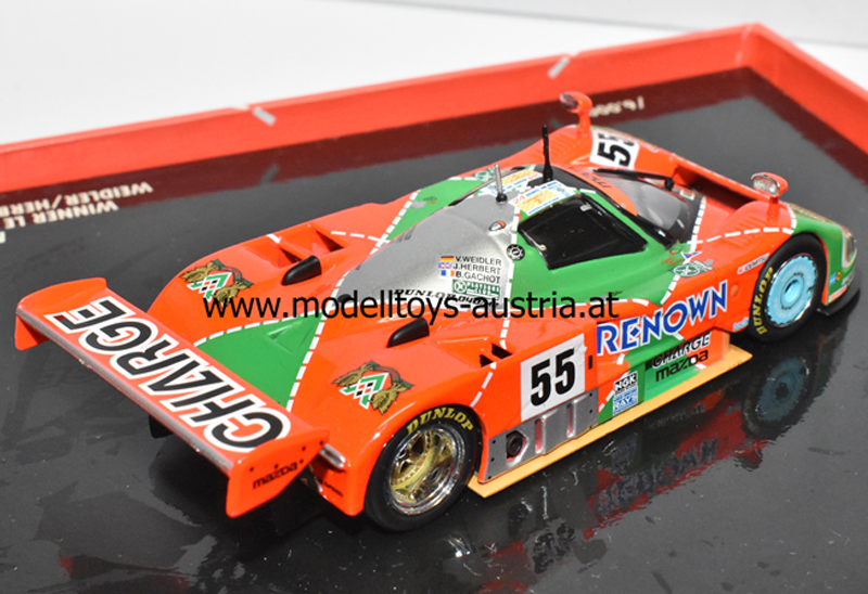 Mazda 787 B 1991 Le Mans Sieger WEIDLER / HERBERT / GACHOT 1:43
