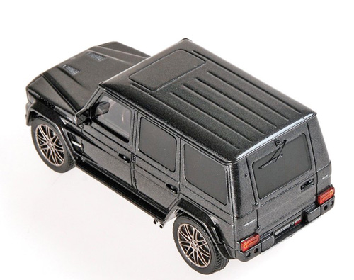 Mercedes Benz W463 G Klasse BRABUS G V12 800 Widestar 2010 grau metallik 1:43