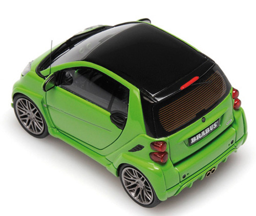 Smart Fortwo For Two Coupe BRABUS Ultimate 120 grün 1:43