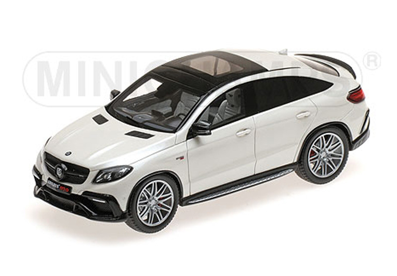 Mercedes Benz GLE 63 S BRABUS 850 2016 white 1:43