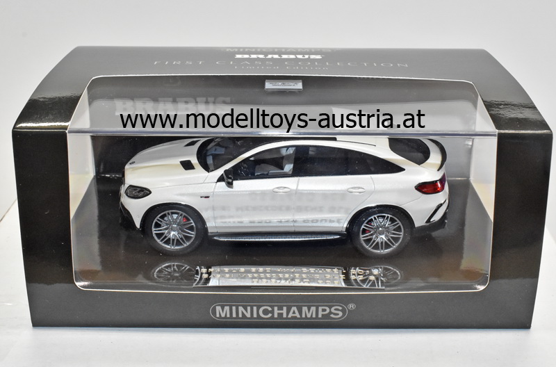 Mercedes Benz GLE 63 S BRABUS 850 2016 white 1:43