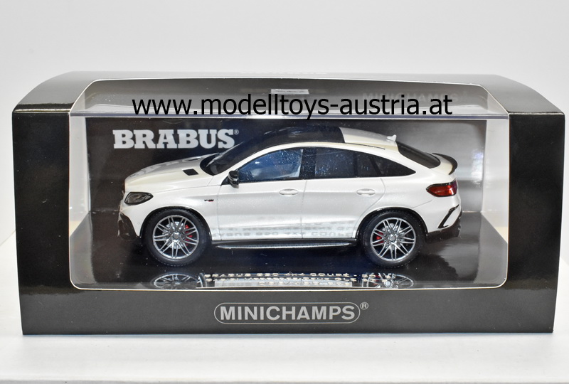 Mercedes Benz GLE 63 S BRABUS 850 2016 white 1:43