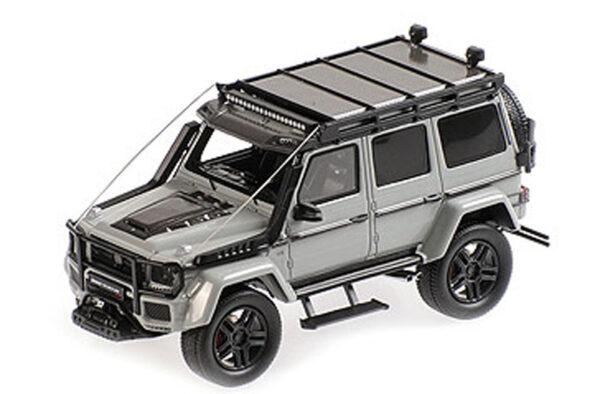Mercedes Benz G 500 4x4 BRABUS 550 ADVENTURE 4X4² 2017 hell grau metallik 1:43