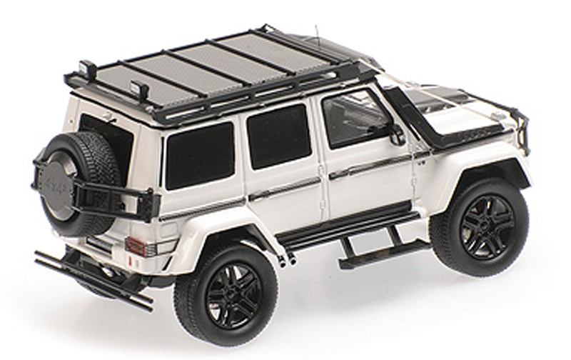 Mercedes Benz G 500 4x4 BRABUS 550 ADVENTURE 4X4² 2017 weiss 1:43