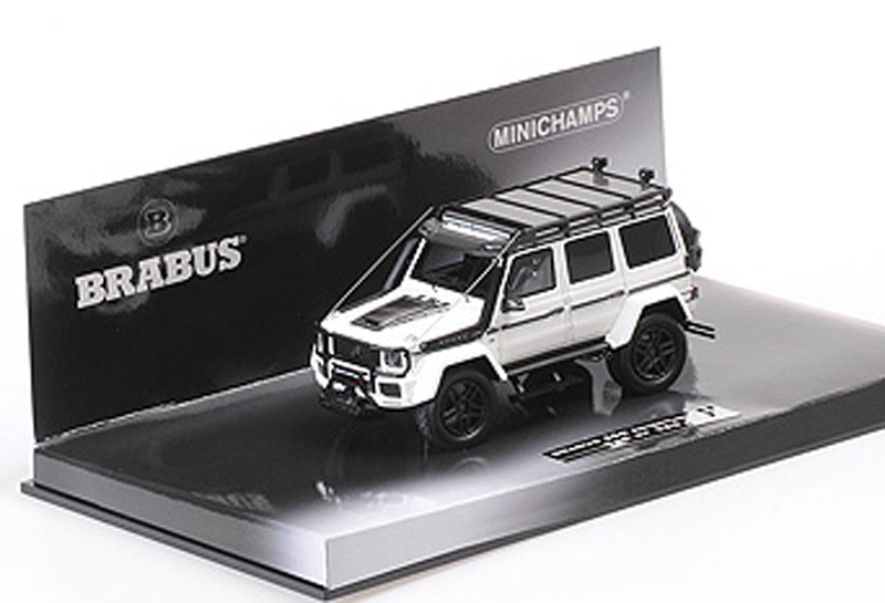 Mercedes Benz G 500 4x4 BRABUS 550 ADVENTURE 4X4² 2017 weiss 1:43