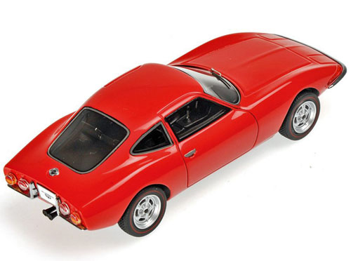 Opel GT Coupe 1965 EXPERIMENTAL Auto rot 1:43