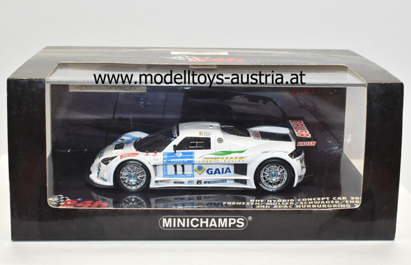 Gumpert Apollo Hybrit HHF Concept Car 2008 Nürburgring FRENTZEN / MÜLLER / SCHWAGER / ENGELS 1:43