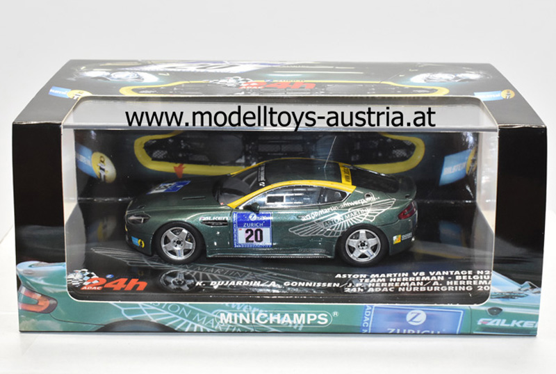 Aston Martin Vantage N24 2009 Nürburgring HERREMAN / HERREMAN / GONNISSEN / DUJARDIN 1:43