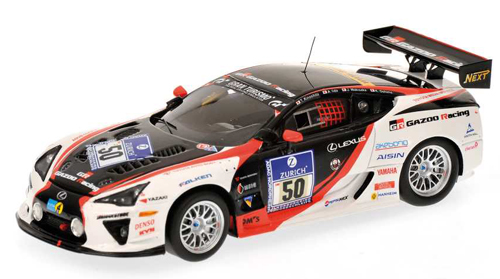 Lexus LFA 2010 Nürburgring KINOSHITA / LIDA / WAKISAKA / OSHIMA Team GAZOO RACING 1:43