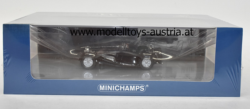 Bugatti Type 54 Cabrio Roadster 1931 schwarz 1:43