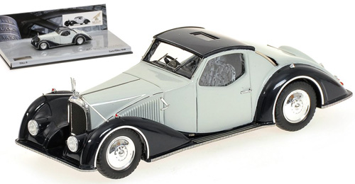 Voisin C27 Aerosport Coupe 1934 grau / schwarz 1:43