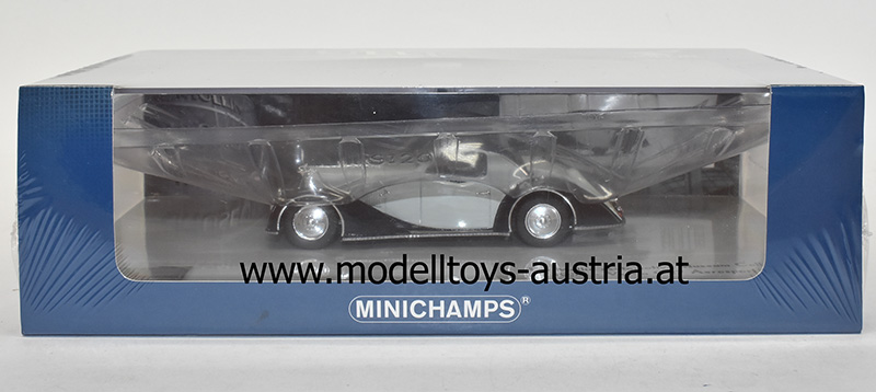 Voisin C27 Aerosport Coupe 1934 grau / schwarz 1:43