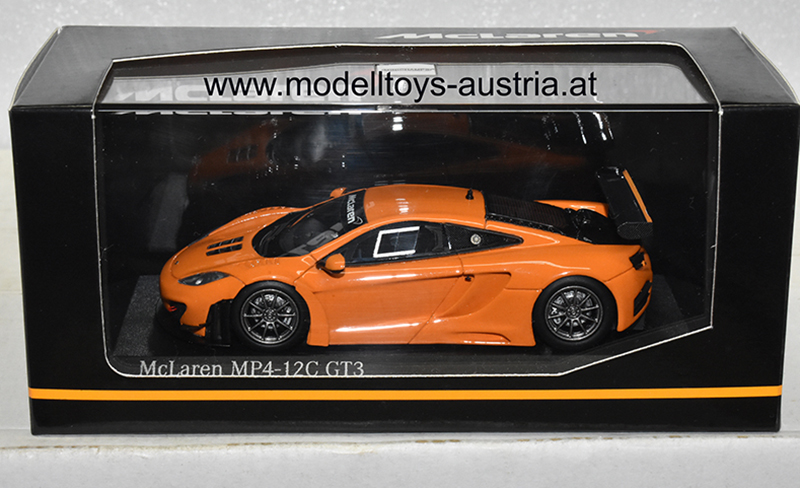 McLaren MP4-12C GT3 STRASSENVERSION 2012 orange 1:43