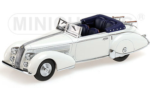 Lancia Astura Tipo 233 Corto Cabrio 1936 weiss metallik 1:43