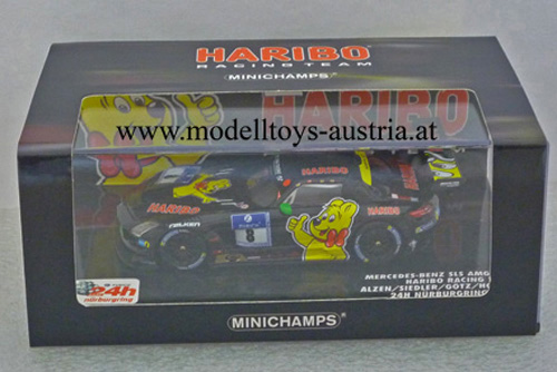 Mercedes Benz SLS AMG GT3 2015 Nürburgring Team HARIBO Norbert SIEDLER / ALZEN / HOLZER / GÖTZ 1:43