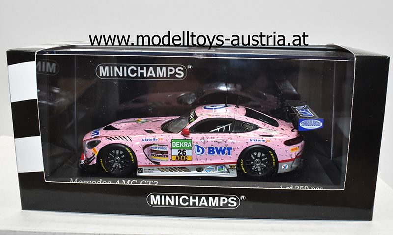Mercedes Benz SLS AMG GT3 2017 ADAC GT Masters Lucas AUER / Sebastian ASCH BWT MÜCKE MOTORSPORT 1:43