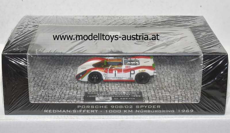 Porsche 908/2 Spyder 1969 Nürburgring SIFFERT / REDMAN 1:43