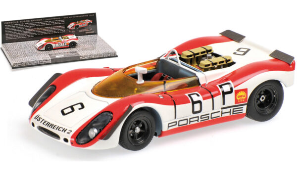 Porsche 908/2 Spyder 1969 Nürburgring Rudi LINS / Richard ATTWOOD 1:43