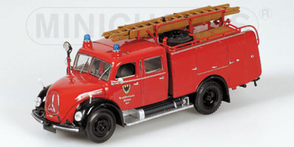 Magirus Deutz Merkur TLF 16 Feuerwehr Aachen 1:43