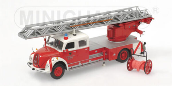Magirus Deutz Merkur DL30 Drehleiter FEUERWEHR Dortmund 1:43