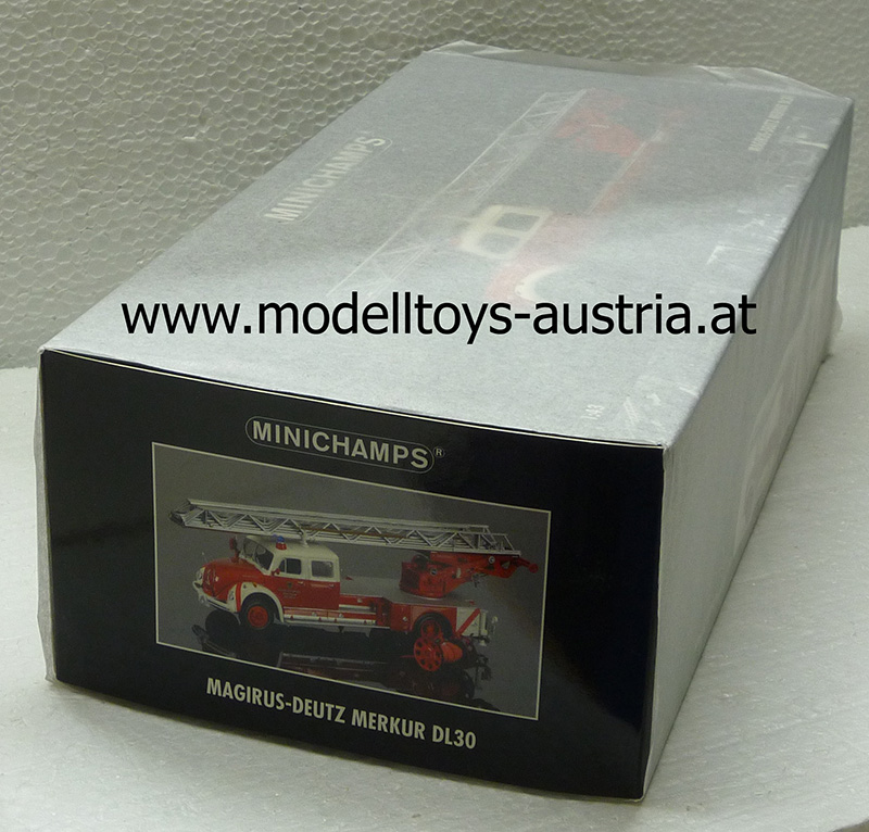 Magirus Deutz Merkur DL30 Drehleiter FEUERWEHR Dortmund 1:43