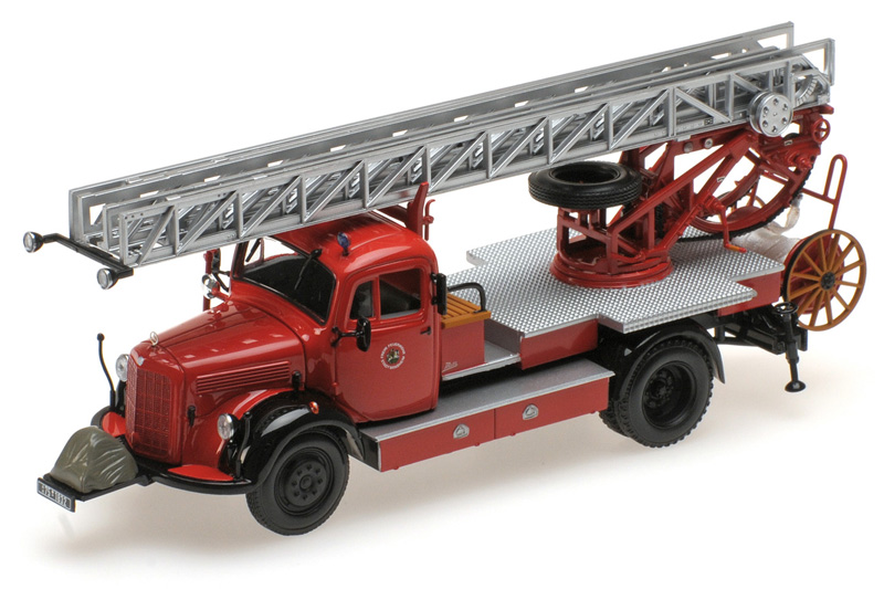 Mercedes Benz L3500 DL17 1950 FEUERWEHR BENSHEIM 1:43