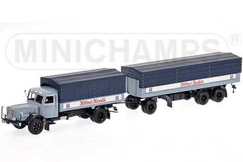 Büssing 8000 S13 Pritschenzug KÖLNER ZUCKER 1:43