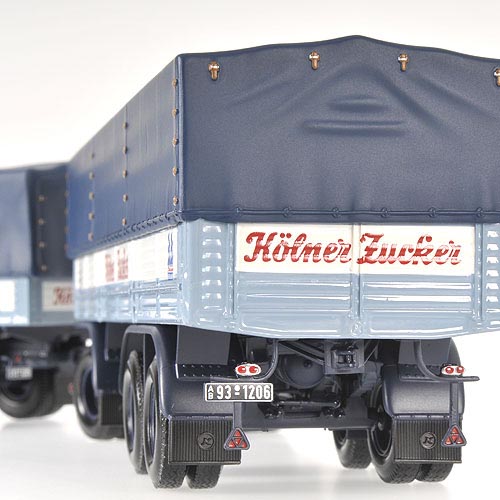 Büssing 8000 S13 Pritschenzug KÖLNER ZUCKER 1:43