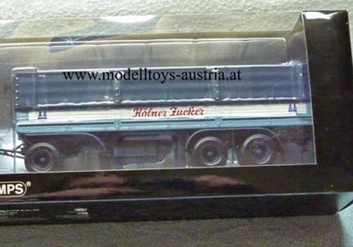 Büssing 8000 S13 Pritschenzug KÖLNER ZUCKER 1:43